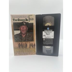 The‎ Green Berets VHS John Wayne 1968 Vietnam War Movie Warner Home Video